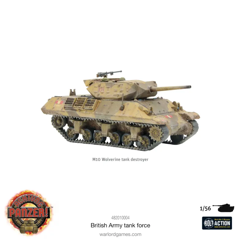 Achtung Panzer! British tank force
