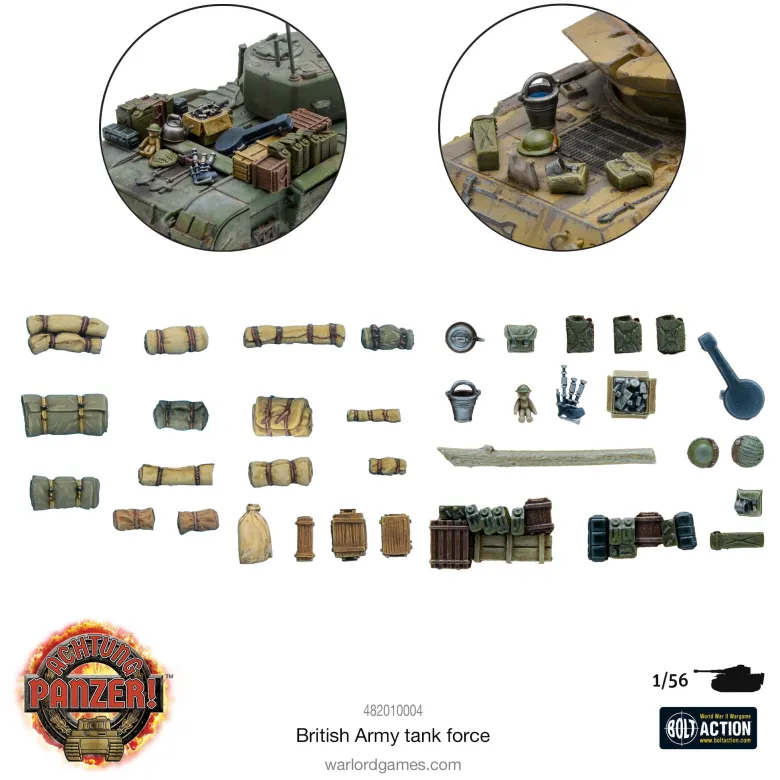 Achtung Panzer! British tank force