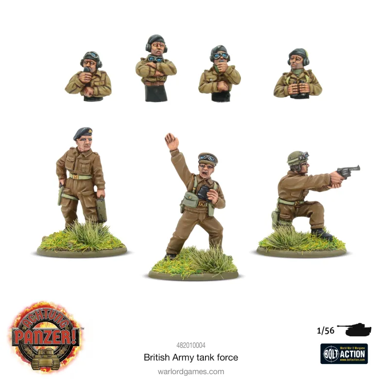 Achtung Panzer! British tank force