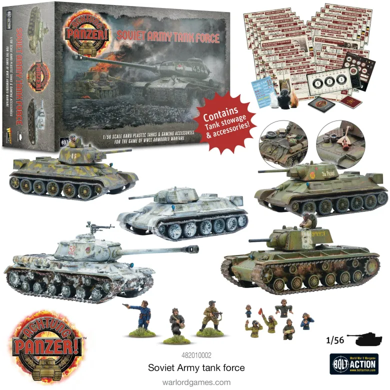 Achtung Panzer! Soviet Army Tank Force