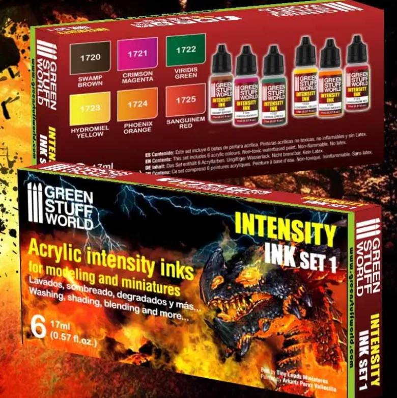 Acrylic Intesity Inks Set 1