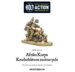 Afrika Korps Kradschutzen Motorcycle