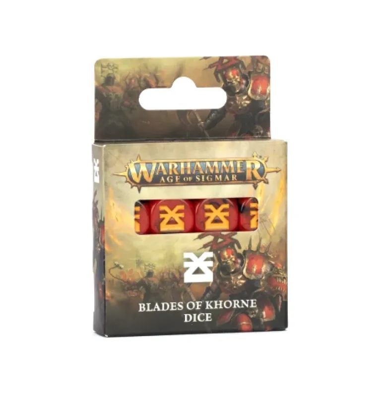 Age of Sigmar: Blades of Khorne Dice