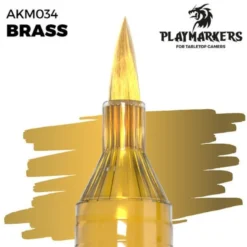 AK-Interactive AK M034 Brass – Playmarker