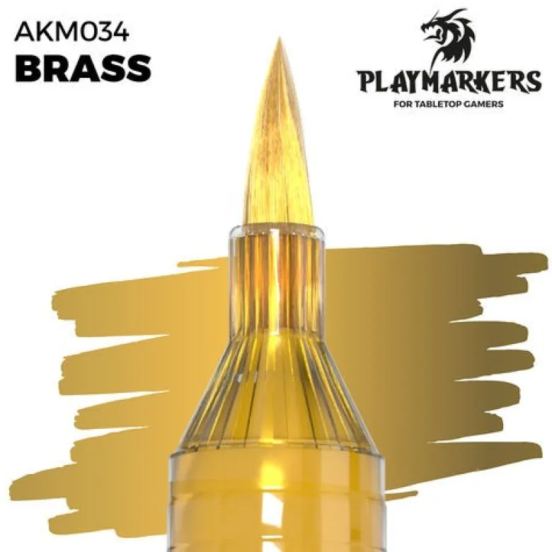AK-Interactive AK M034 Brass – Playmarker
