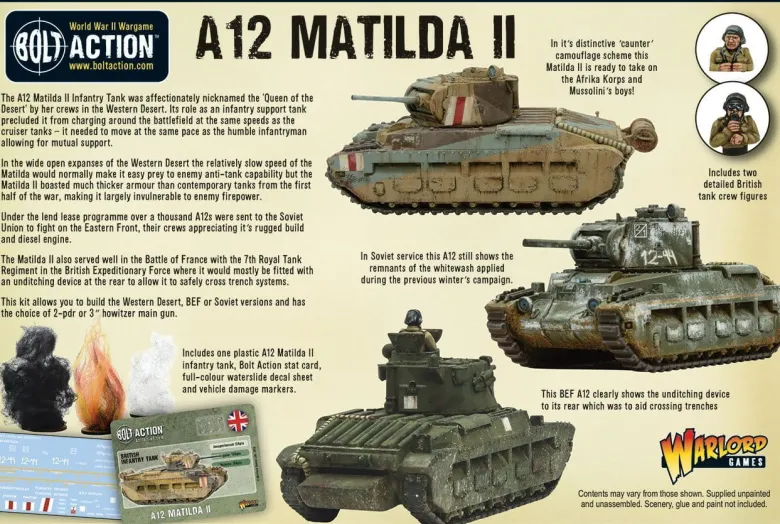 A12 Matilda II Infantry Tank