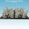 Argatoria: Barbarians Warriors Full Unit