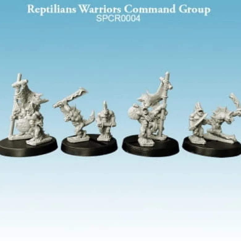 Argatoria: Reptilians Warriors Command Group