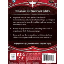 Arkham Horror LCG: Miguel de la Cruz Investigator Deck EN