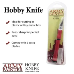 Army Painter: Hobby Knife ( nóż / nożyk modelarski )