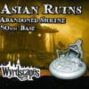 Asian Ruins Abondoned Shrine 50mm base
