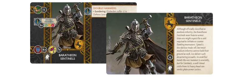 A Song of Ice & Fire: Baratheon Sentinels
