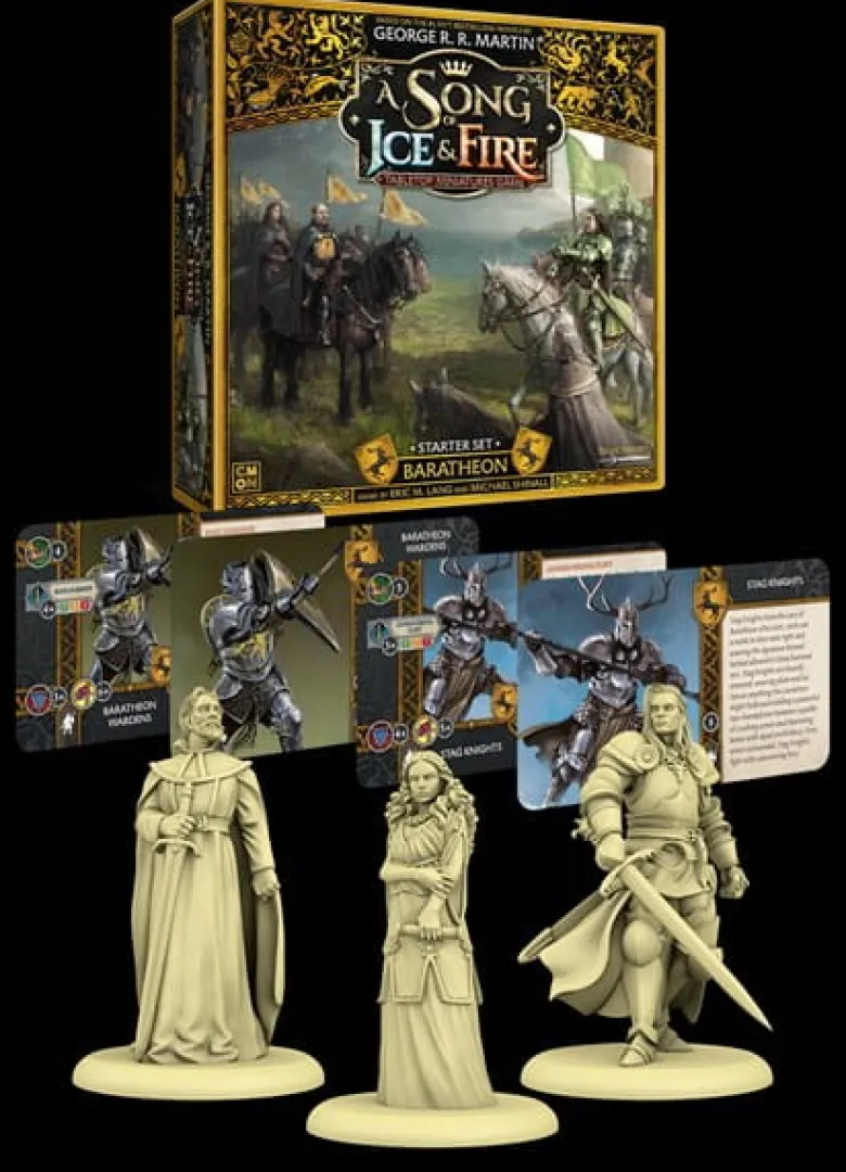 A Song Of Ice & Fire: Baratheon Zestaw Startowy (Baratheon Starter Set) PL