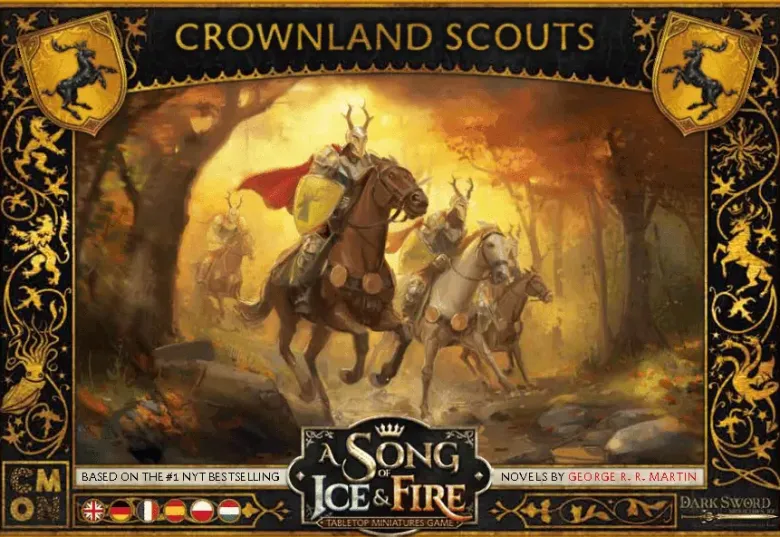 A Song of Ice & Fire: Baratheon Zwiadowcy z Krain Korony (Crownland Scouts) PL