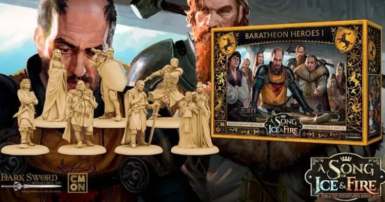 A Song Of Ice & Fire: Bohaterowie Baratheonów 1 (Baratheon Heroes 1) PL