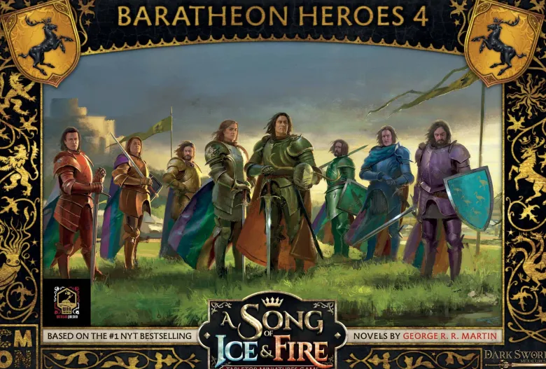 A Song Of Ice & Fire: Bohaterowie Baratheonów 4 (Baratheon Heroes 4) PL
