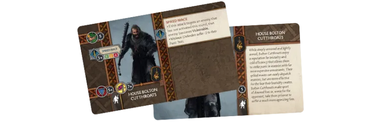 A Song of Ice & Fire: Bolton Cutthroats