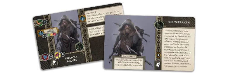 A Song of Ice & Fire: Free Folk Raiders
