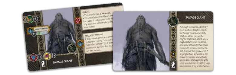 A Song of Ice & Fire: Free Folk Savage Giants