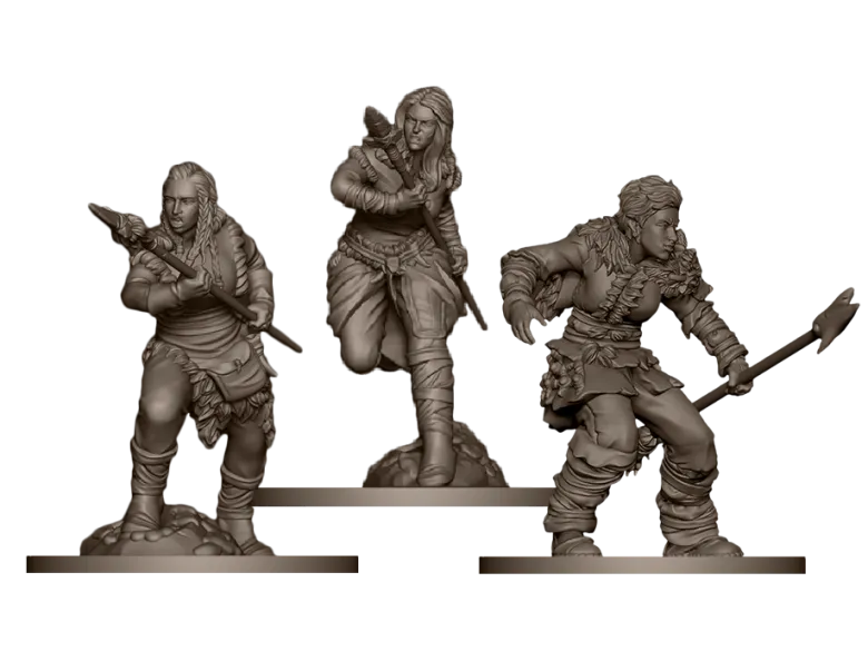 A Song of Ice & Fire: Free Folk Włóczniczki (Free Folk Spearwives) PL