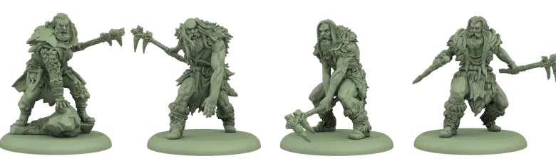 A Song of Ice & Fire: Free Folk Zdziczali jaskiniowcy (Cave Dweller Savages) PL