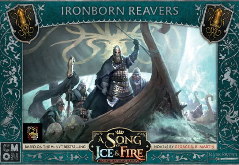 A Song of Ice & Fire: Greyjoy Żelaźni Łupieżcy (Ironborn Reavers) PL