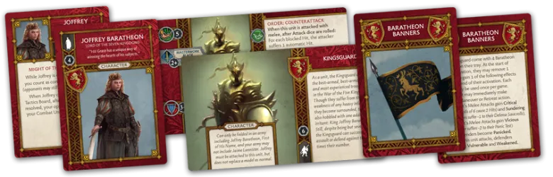 A Song of Ice & Fire: Lannister Bohaterowie Lannisterów 2 (Lannister Heroes II) PL