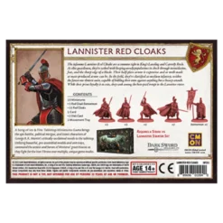 A Song of Ice & Fire: Lannister Czerwone Płaszcze (Red Cloaks) PL