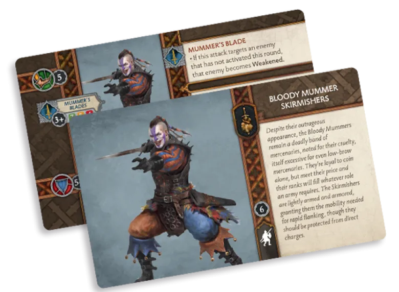 A Song of Ice & Fire: Neutral Bloody Mummer Skirmishers