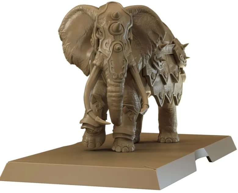 A Song of Ice & Fire: Neutralni Słonie Bojowe Złotej Kompanii (Golden Company War Elephants) PL