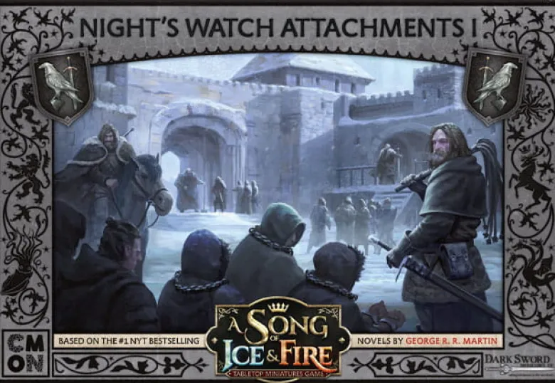 A Song of Ice & Fire: Night's Watch Dodatki Nocnej Straży 1 (Night's Watch Attachments 1) PL