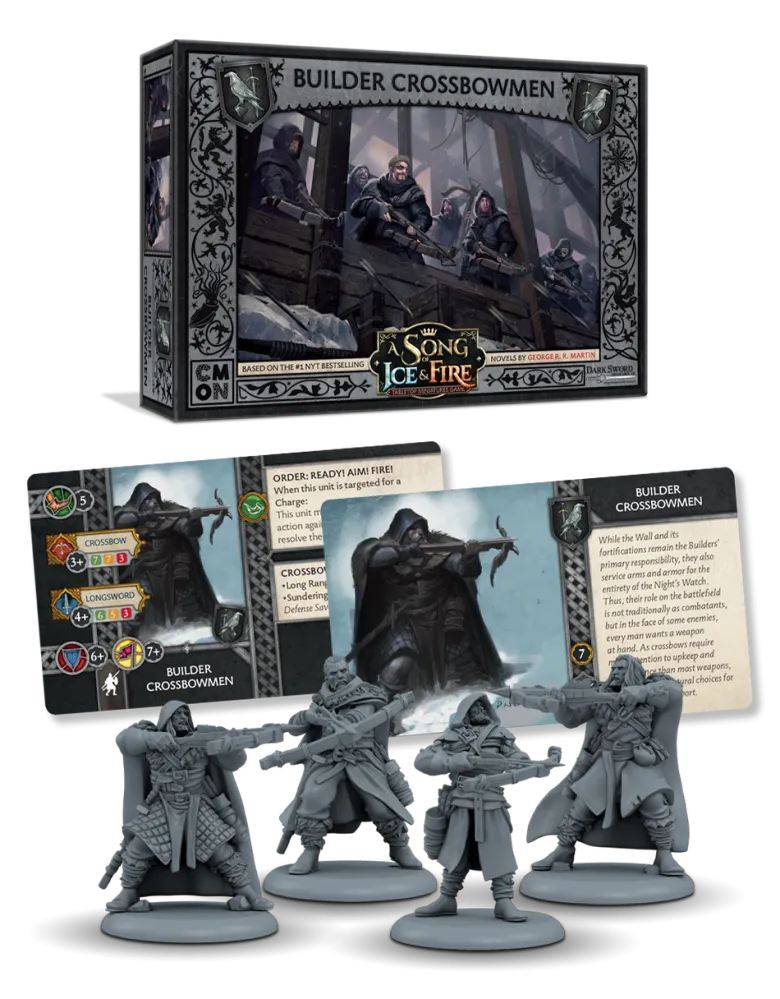 A Song of Ice & Fire: Night's Watch Kusznicy Budowniczych (Builder Crossbowmen) PL