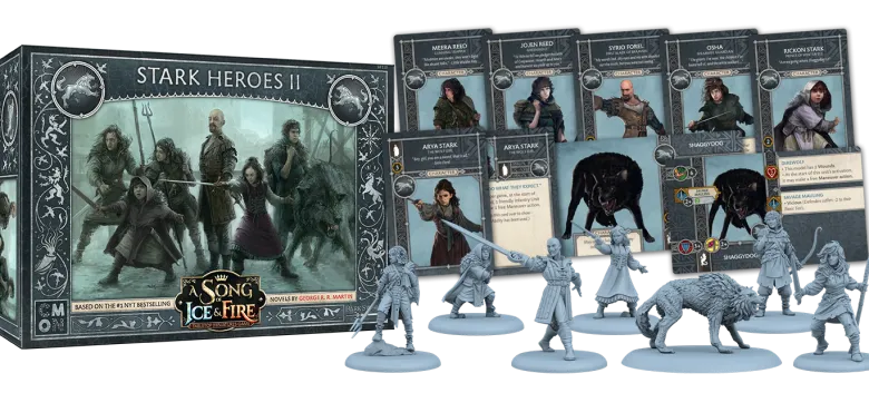 A Song of Ice & Fire: Stark Bohaterowie Starków 2 (Stark Heroes 2) PL