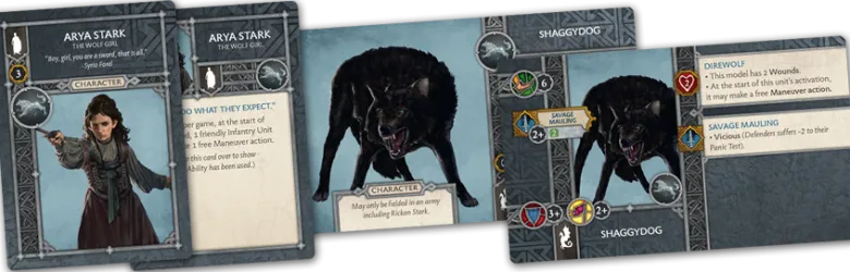 A Song of Ice & Fire: Stark Bohaterowie Starków 2 (Stark Heroes 2) PL