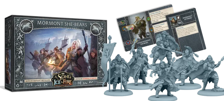 A Song of Ice & Fire: Stark Mormont She-Bears