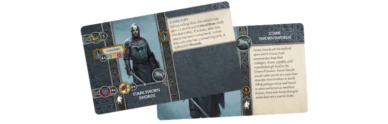 A Song of Ice & Fire: Stark Sworn Swords