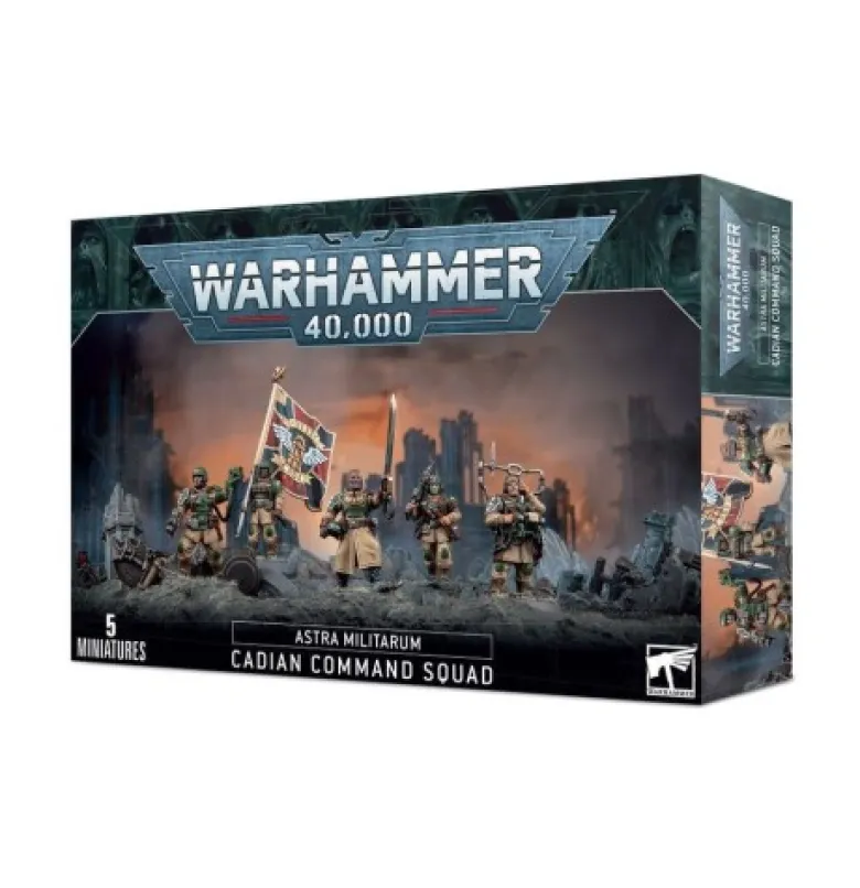 Astra Militarum Cadian Command Squad