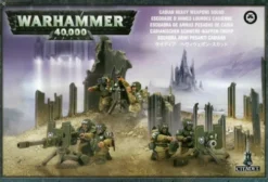 Astra Militarum Cadian Heavy Weapon Squad