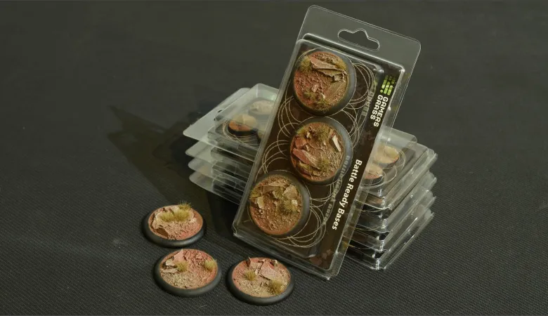 Badlands Bases, Round Lip 50mm (x3)