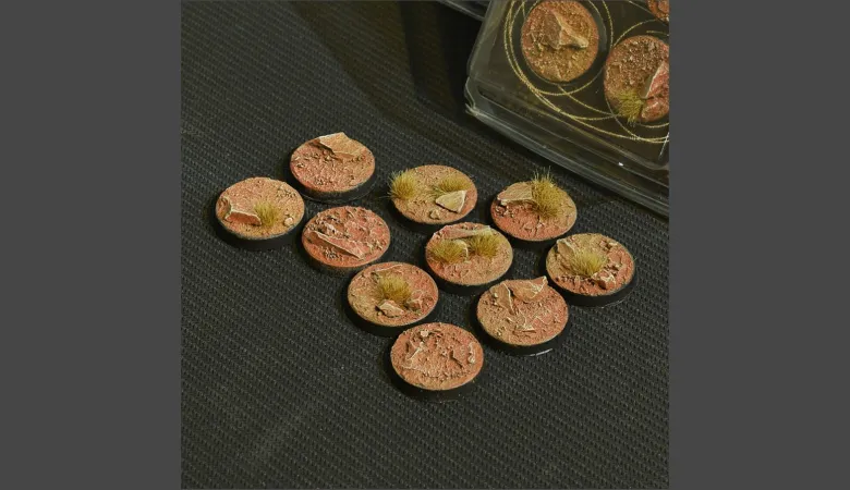 Badlands Bases, Round 25mm (x10)