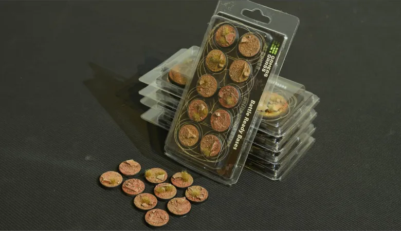 Badlands Bases, Round 25mm (x10)