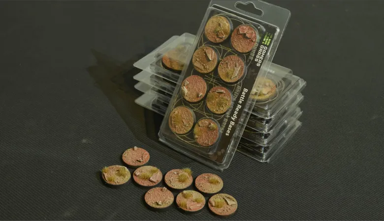 Badlands Bases, Round 32mm (x8)