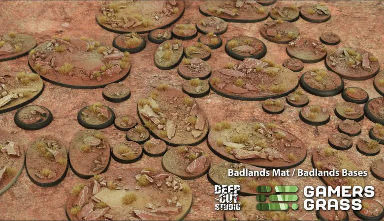 Badlands Bases, Round 32mm (x8)