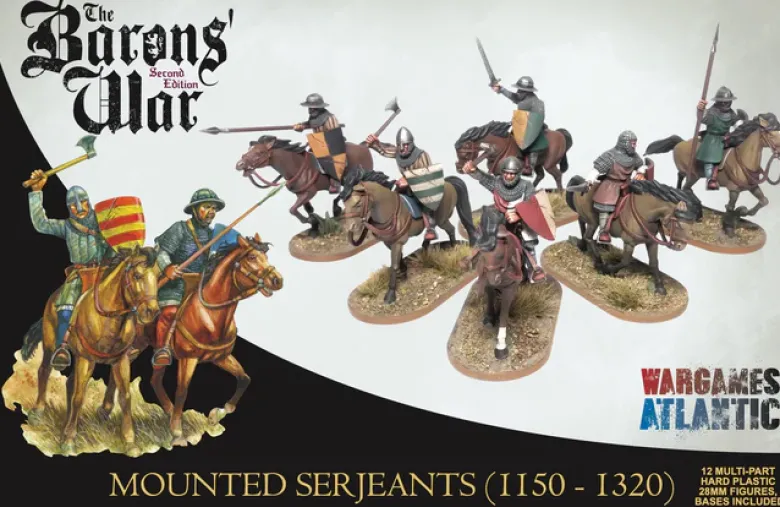 Baron's War: Mounted Serjeants (1150-1320)(Second Edition)