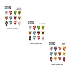 Baron's War: Shield Decals Knights 2