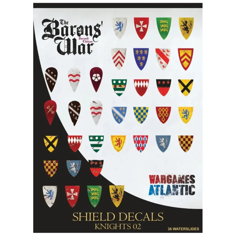 Baron's War: Shield Decals Knights 2