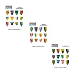 Baron's War: Shield Decals Serjeants 1