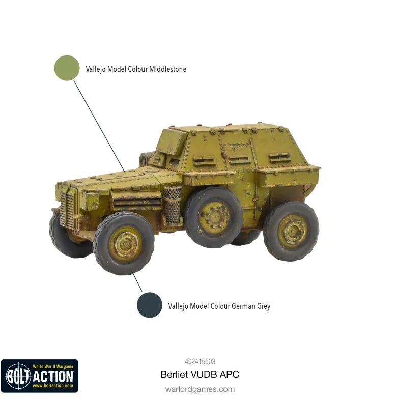 Berliet VUDB Armoured Personnel Carrier