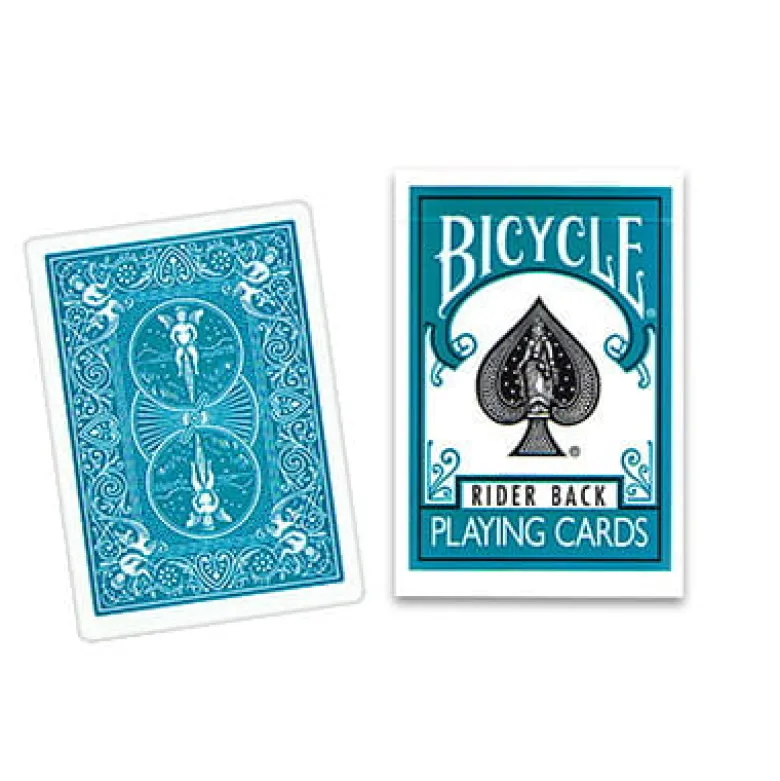 Bicycle: Rider back - turkusowy