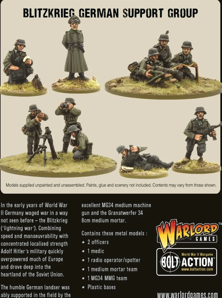 Blitzkrieg German Support Group